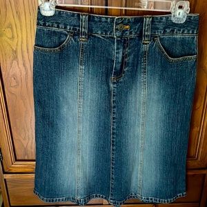 Michael Kors Demin Jean Skirt